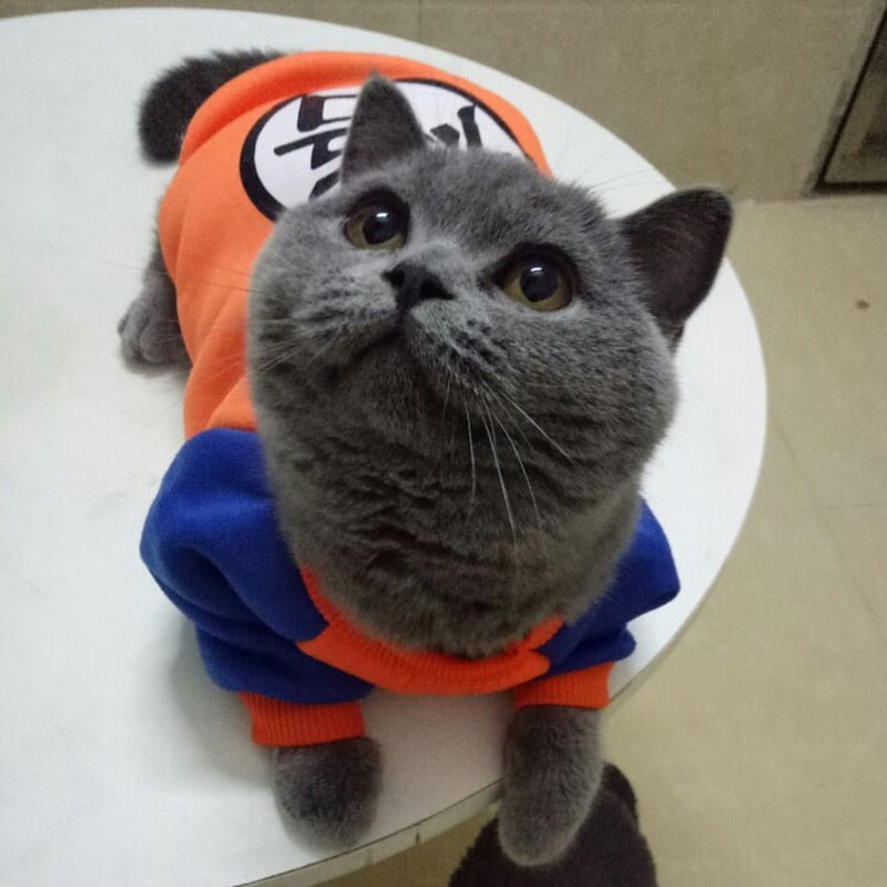 Moletom Pet Goku™ | Roupa Para Gato